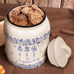 If Besties Were Flowers I'd Pick You - Toile De Jouy Birth Flower - Personalized Cookie Jar