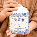 If Besties Were Flowers I'd Pick You - Toile De Jouy Birth Flower - Personalized Cookie Jar