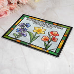 If Friends Were Flowers I'd Pick You - Personalized Glass Cutting Board