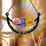 If Friends Were Flowers I'd Pick You - Personalized Rainbow Suncatcher