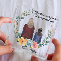 If Grandmas Were Flowers - Personalized Acrylic Plaque