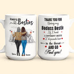 If I Had A Different Bestie I'd Punch Her In The Throat - Personalized Mug