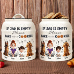 If Jar Is Empty Please Bake More Cookies - Personalized Cookie Jar