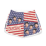 If Lost Return To Bae I Am Bae - Personalized Photo Couple Beach Shorts