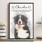 If Love Alone Could Have Kept You Here Loss Of Pet - Personalized Photo Poster
