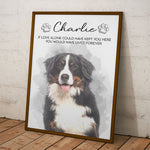 If Love Alone Could Have Kept You Here Loss Of Pet - Personalized Photo Poster