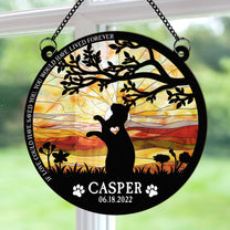 If Love Could Have Saved You - Personalized Window Hanging Suncatcher Ornament