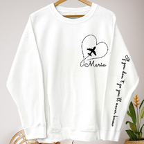 If You Don't Go You'll Never Know - Custom Embroidered Sweatshirt