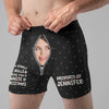 If You Jingle My Bells I Promise You A White Christmas Custom Face - Personalized Photo Men&#39;s Boxer Briefs