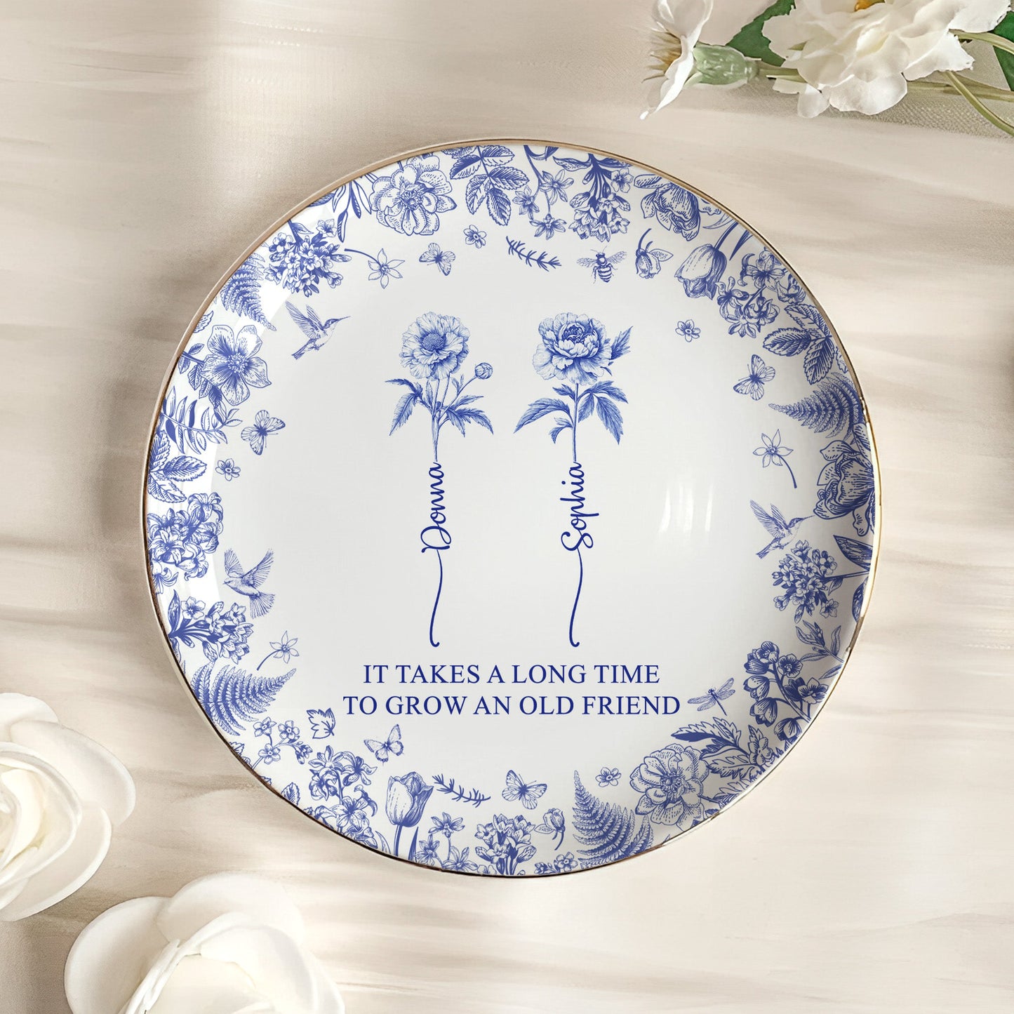 If_Besties_Were_Flowers_I_d_Pick_You_Toile_De_Jouy_Birth_Flowers_Personalized_Jewelry_Dish_2