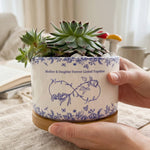 If-Daughters-Were-Flowers-I'D-Pick-You-Toile-De-Jouy-Style-Personalized-Plant-Pot-2