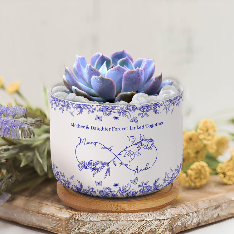 If-Daughters-Were-Flowers-I'D-Pick-You-Toile-De-Jouy-Style-Personalized-Plant-Pot-4