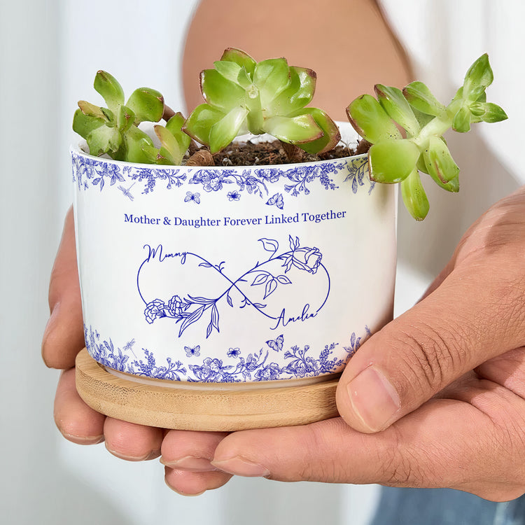 If-Daughters-Were-Flowers-I'D-Pick-You-Toile-De-Jouy-Style-Personalized-Plant-Pot-6