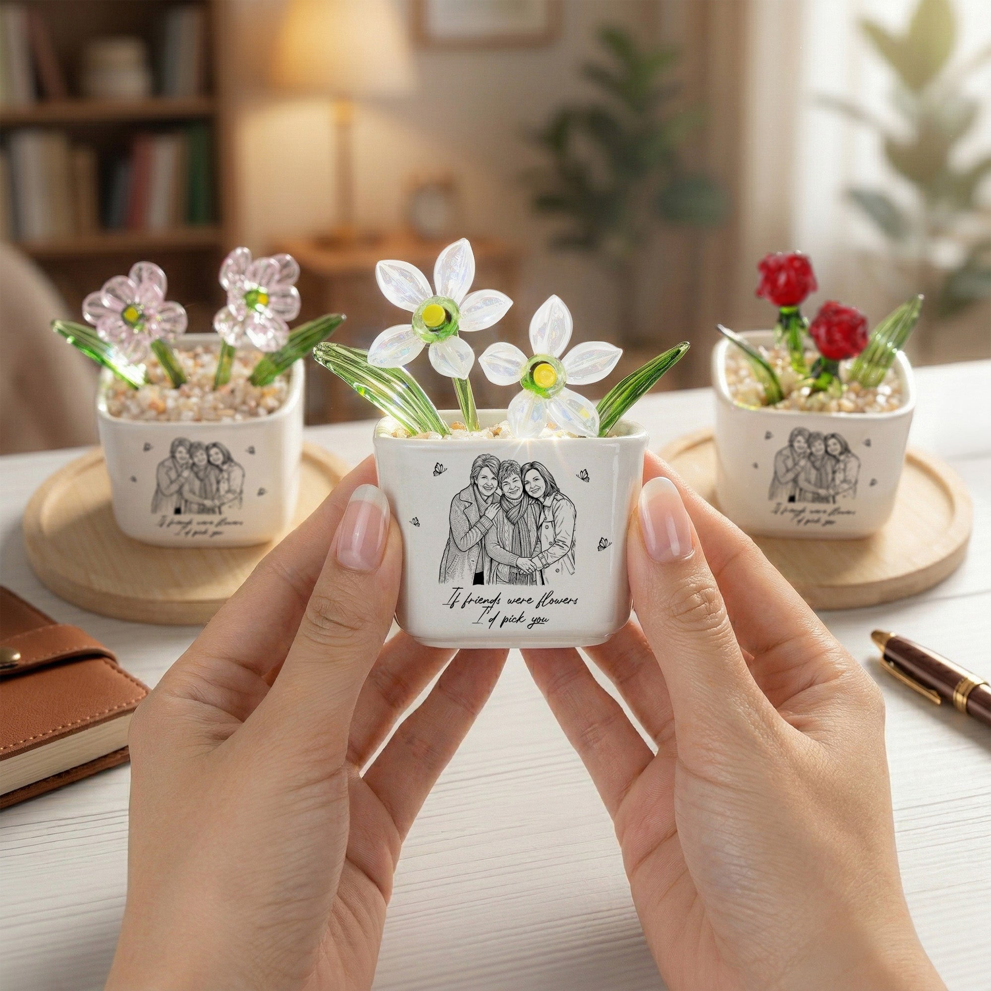 If-Friends-Were-Flowers--Id-Pick-You-Custom-Glass-Birth-Flower-Personalized-Plant-Pot-4