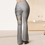 I'm A Cat Person Cute Cat - Personalized Flare Leggings