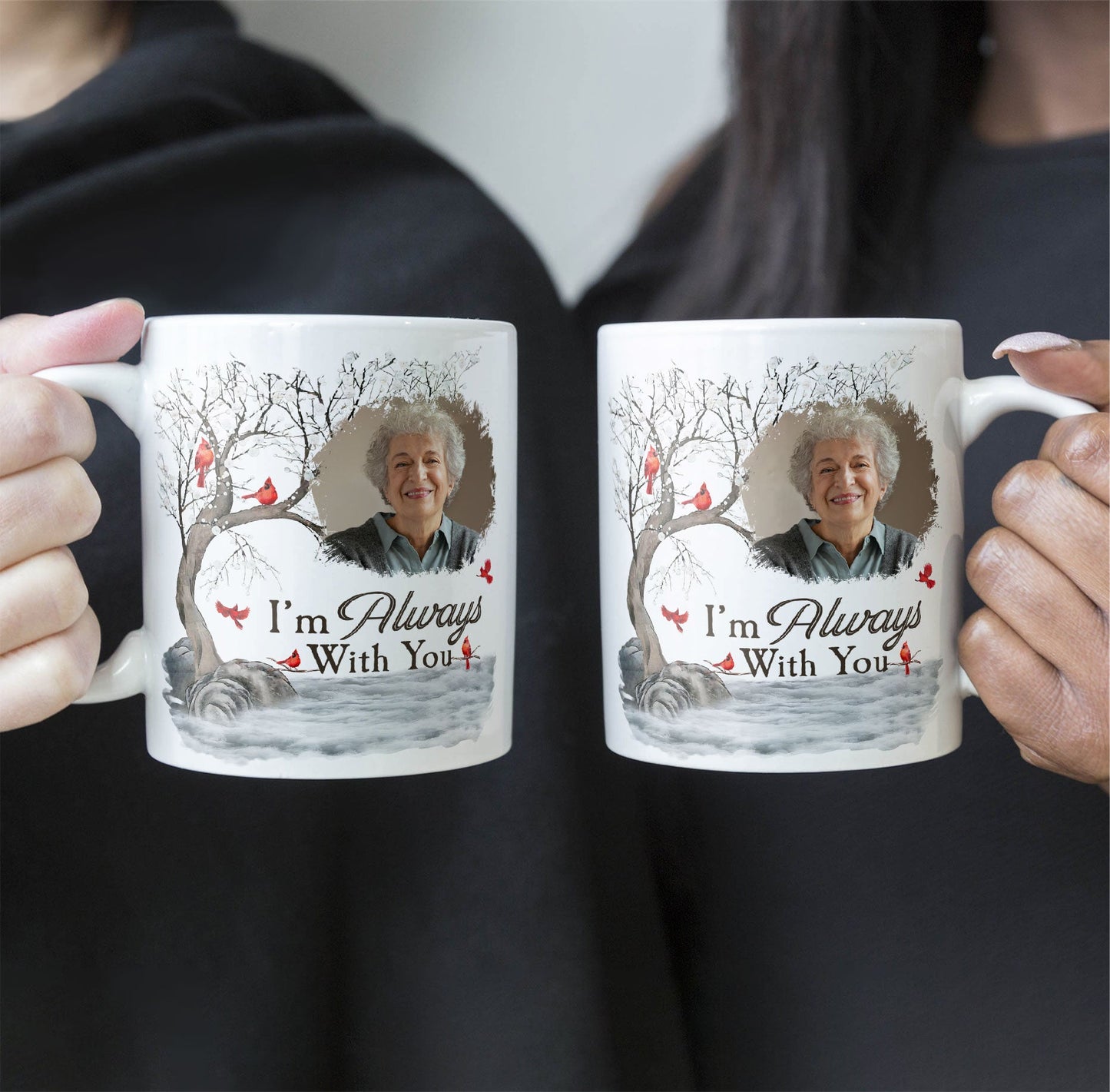 I'm Always With You - Personalized Photo Mug