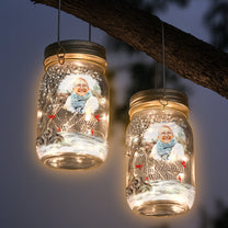 I'm Always With You - Personalized Photo Solar Mason Jar Light