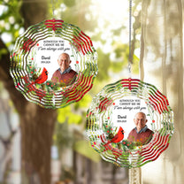 I'm Always With You - Personalized Photo Wind Spinner