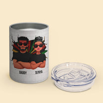 I'm Dope Black Dad - Personalized Lowball Tumbler