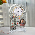 In Loving Memory I'm Always With You - Personalized Acrylic Photo Desk Clock
