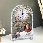 In Loving Memory I'm Always With You - Personalized Acrylic Photo Desk Clock
