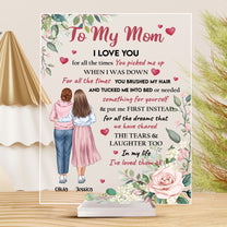 In My Life I've Loved Them All - Personalized Acrylic Plaque