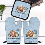 In My Sourdough Era Gifts For Sourdough Lovers Baking Lovers - Personalized Oven Mitts