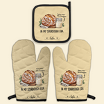 In My Sourdough Era Gifts For Sourdough Lovers Baking Lovers - Personalized Oven Mitts