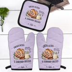 In My Sourdough Era Gifts For Sourdough Lovers Baking Lovers - Personalized Oven Mitts