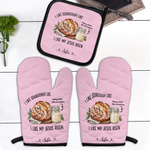 In My Sourdough Era Gifts For Sourdough Lovers Baking Lovers - Personalized Oven Mitts