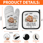 In My Sourdough Era Gifts For Sourdough Lovers Baking Lovers - Personalized Oven Mitts