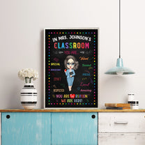 In This Classroom You Are - Personalized Poster