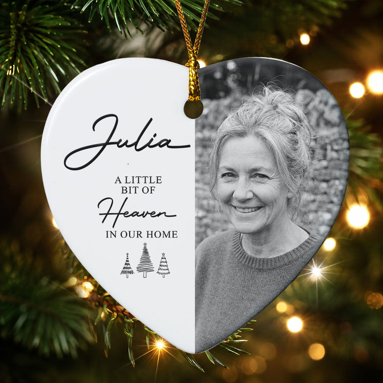 In-Our-Heart-At-Christmas-&-Forever-Custom-Photo-Christmas-Gifts-Personalized-Ornament-4