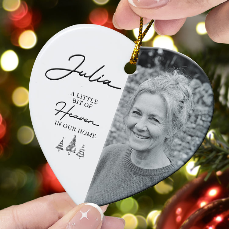 In-Our-Heart-At-Christmas-&-Forever-Custom-Photo-Christmas-Gifts-Personalized-Ornament-5