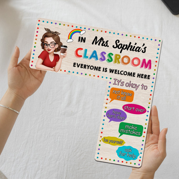In-This-Classroom-It'S-Okay-To-Personalized-Door-Corner-Decor-3