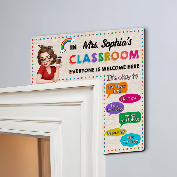 In-This-Classroom-It'S-Okay-To-Personalized-Door-Corner-Decor-4