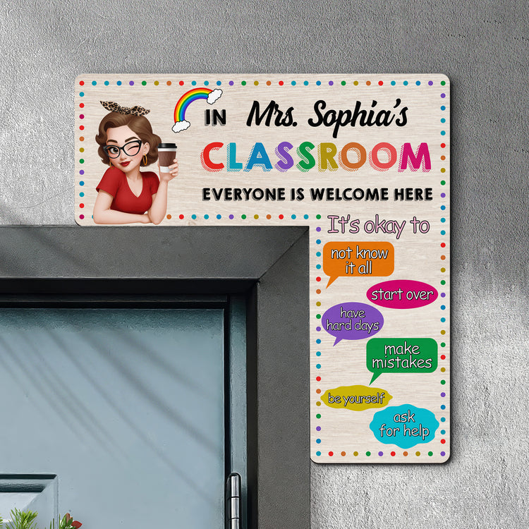 In-This-Classroom-It'S-Okay-To-Personalized-Door-Corner-Decor-5