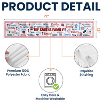 Independence Day - Personalized Table Runner