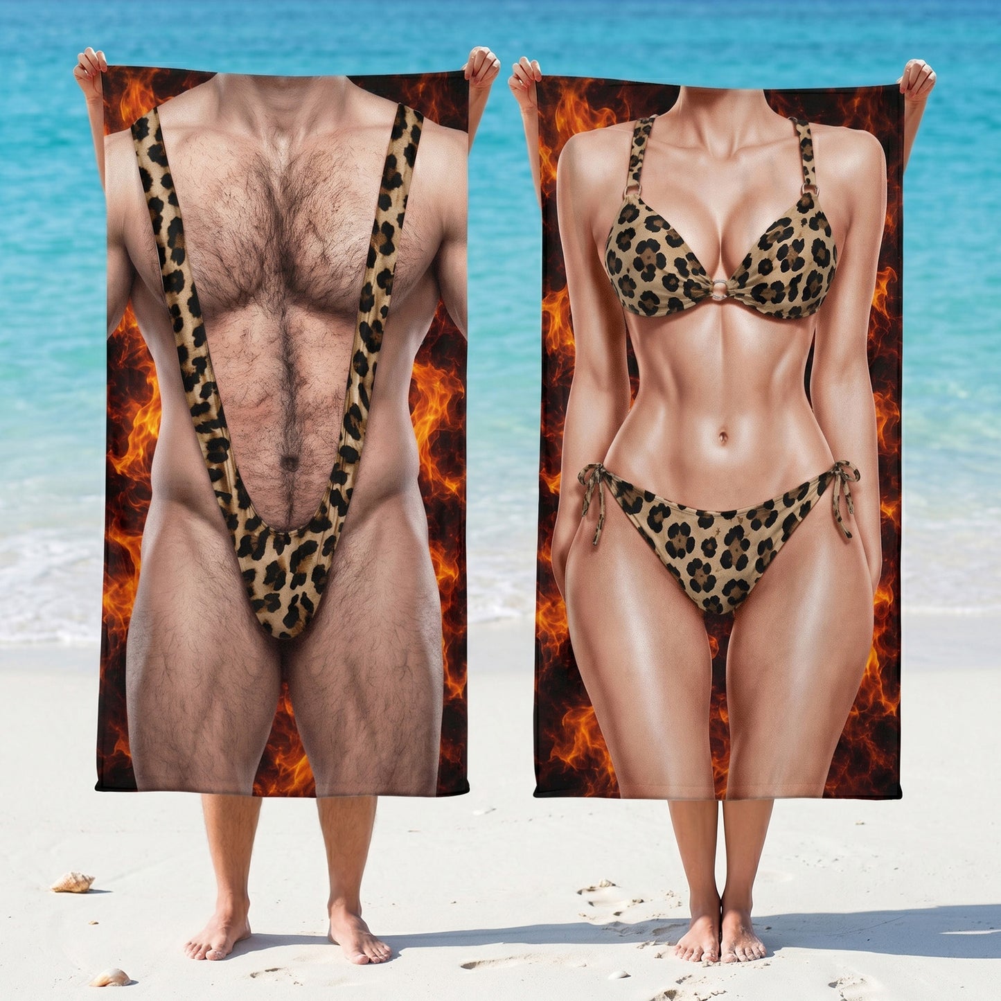 Independence-Day-Party-Funny-4Th-Of-July-For-Women,-Usa-Flag,-Summer-Girls-Trip-Personalized-Beach-Towel-1