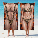 Independence-Day-Party-Funny-4Th-Of-July-For-Women,-Usa-Flag,-Summer-Girls-Trip-Personalized-Beach-Towel-1