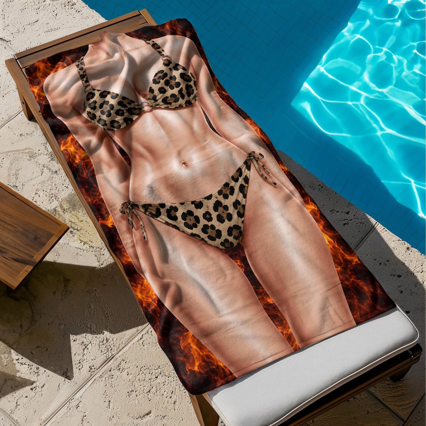 Independence-Day-Party-Funny-4Th-Of-July-For-Women,-Usa-Flag,-Summer-Girls-Trip-Personalized-Beach-Towel-7