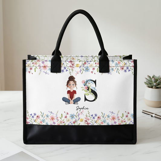 Initial-Name-With-Floral--Personalized-Canvas-Tote-Bag-1
