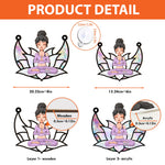 Inner Peace - Personalized Window Hanging Suncatcher Ornament