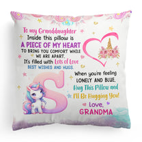 Inside This Pillow Is A Piece Of My Heart - Personalized Pillow (Insert Included)