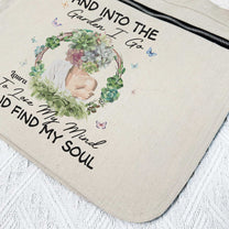 Into The Garden I Go To Lose My Mind And Find My Soul - Personalized Apron