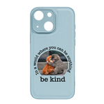Baby Punch Monkey - Be Kind, Punch The Abandoned Baby Monkey Gift For Animal Lover - Leather Phone Case