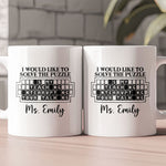 Is My Teaching Interrupting Your Talking - Personalized Mug