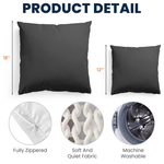 It All Began Couple Gift For Valentine Anniversary - Personalized Pillow (Insert Included)