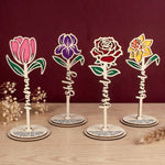 It Reminds How Much We Love You - Custom Wooden Flower