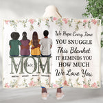 It Reminds You How Much We Love You - Personalized Wearable Blanket Hoodie